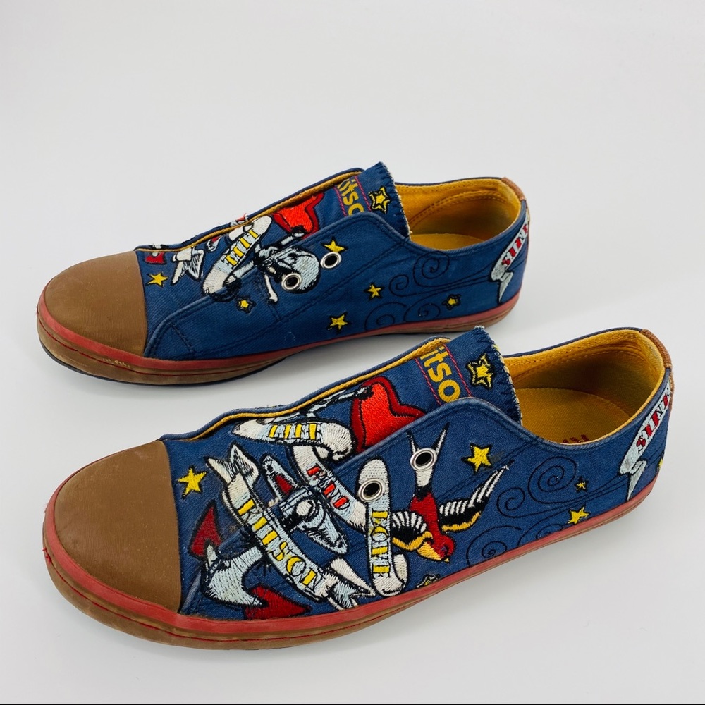 Kitson LA Sneakers Sink Or Swim Size 8.5 - Picture 3 of 7